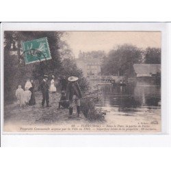 FLERS: dans le parc, la partie de pêche - très bon état