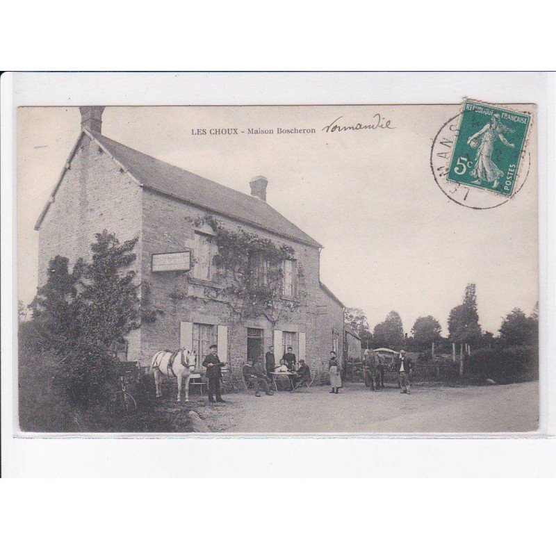 LES CHOUX: maison boscheron - état