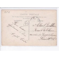 FLERS: jardin normand 1908 Charlot le cerf apprivoisé prend son petit déjeuner - très bon état