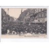 ALENCON: concours de musique 1913 défilé des musiques rue saint-blaise - très bon état