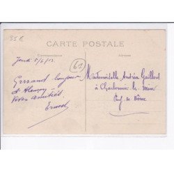 ALENCON: concours de musique 1913 défilé des musiques rue saint-blaise - très bon état