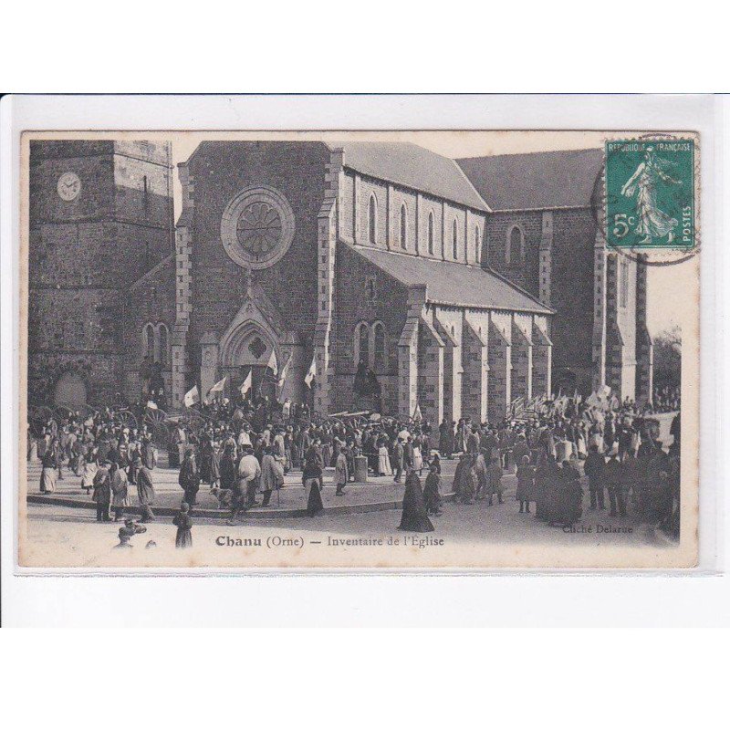 CHANUS: inventaire de l'église - état