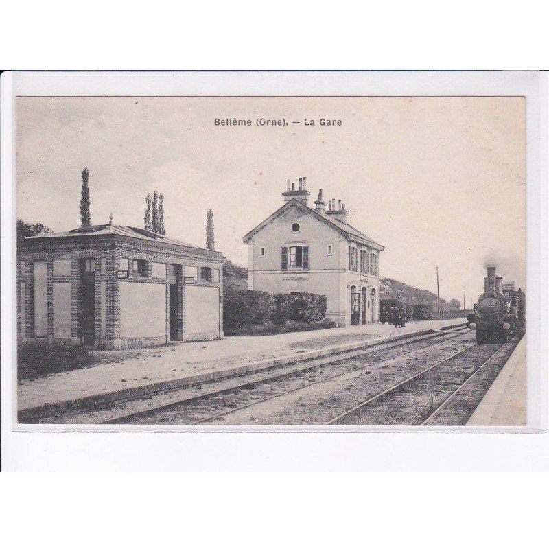 BELLÊME: la gare - très bon état