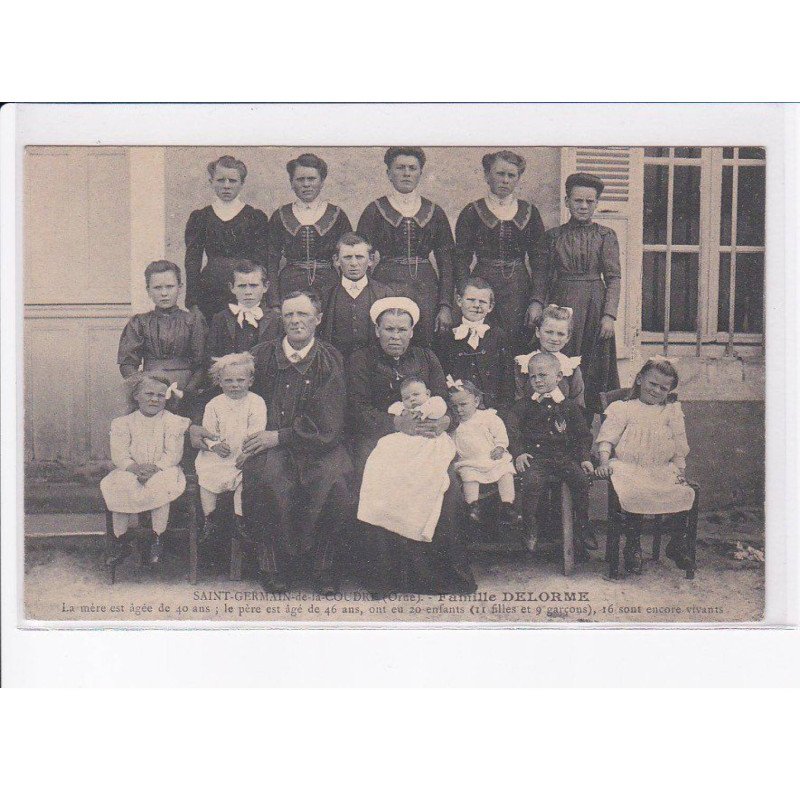 SAINT-GERMAIN-de-la-COUDRE: famille delorme - très bon état