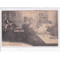 FLERS: hôtel du gros chêne, intérieur du café et caisse - état