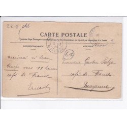 FLERS: hôtel du gros chêne, intérieur du café et caisse - état