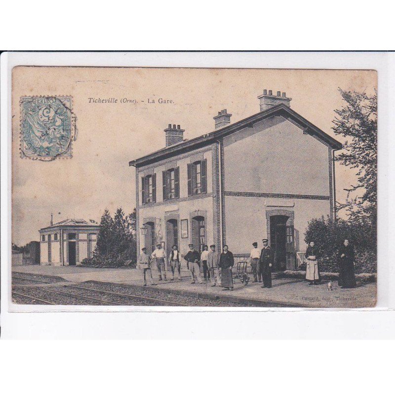 TICHEVILLE: la gare - état