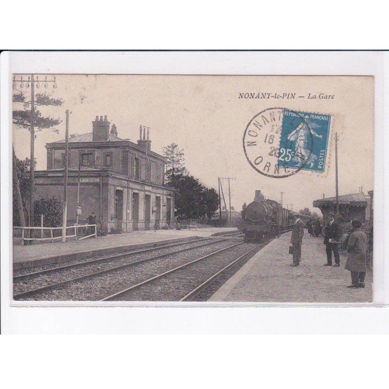 NONANT-le-PIN: la gare - très bon état