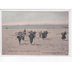 BERCK-PLAGE: retour de pêcheurs de crevettes - très bon état