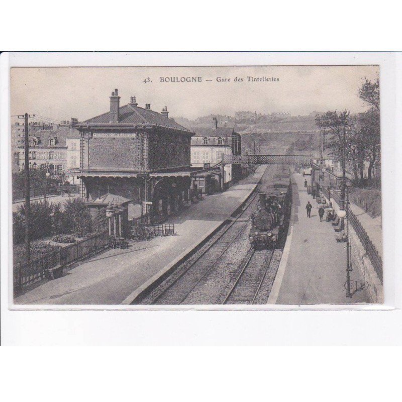 BOULOGNE: gare des tintelleries - très bon état