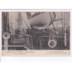 BOULOGNE-sur-MER: octobre 1909 inauguration de la statue du général argentin josé de san-martin - état part. décollée
