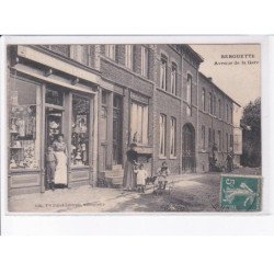 BERGUETTE: avenue de la gare - état