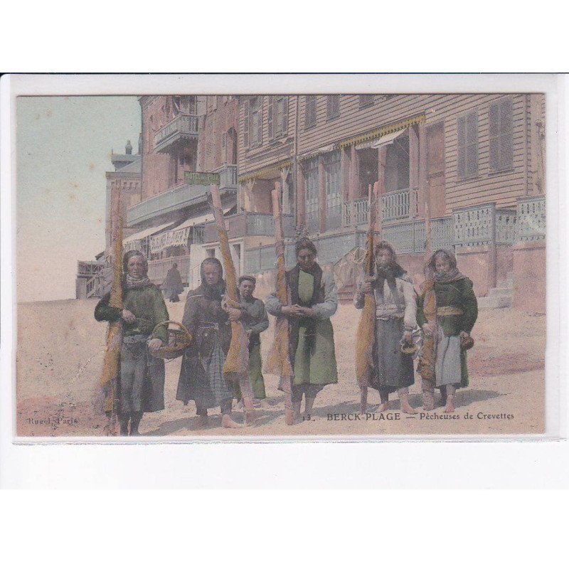 BERCK: pêcheuses de crevettes - état