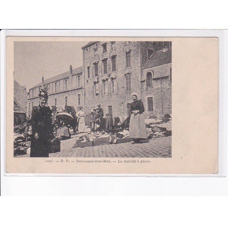 BOULOGNE-sur-MER: le marché à puces - très bon état