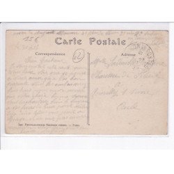 FREVENT: le pont du marais en voie de construction 1914 - très bon état