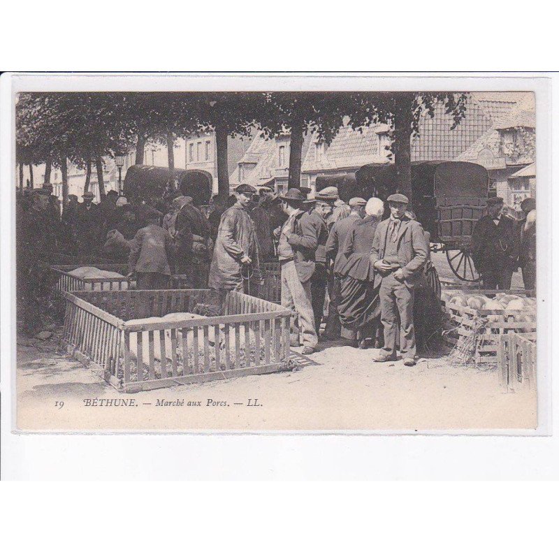 BETHUNE: marché aux porcs - très bon état