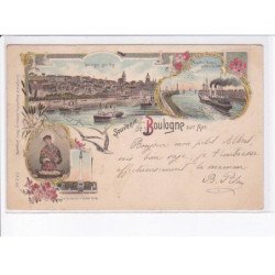 BOULOGNE-sur-MER: souvenir de boulogne-sur-mer - état