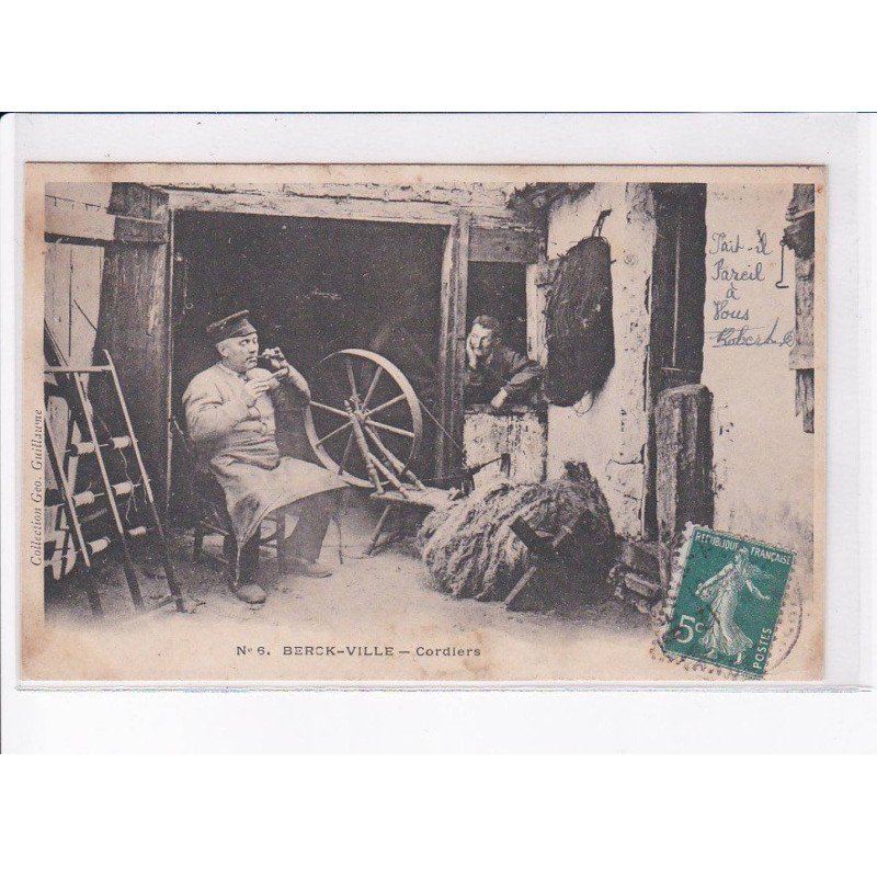 BERCK-VILLE: cordiers - état