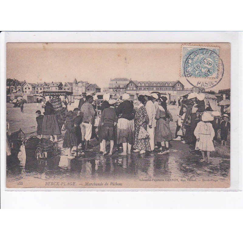BERCKPLAGE: marchande de pichons - très bon état
