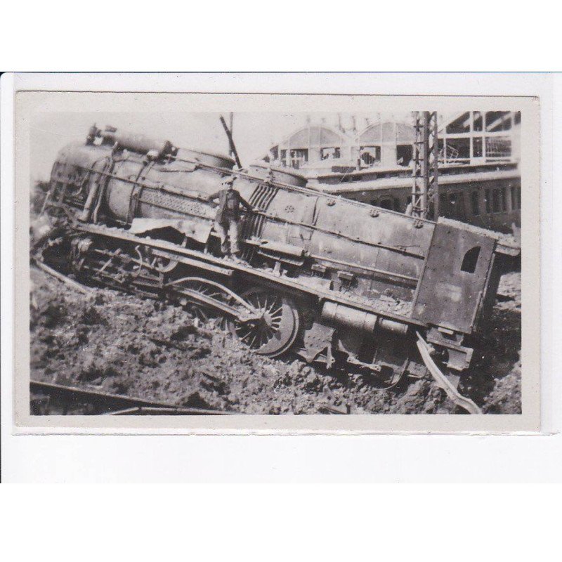 BETHUNE: machine soufflée, dépôt des locomotives - très bon état