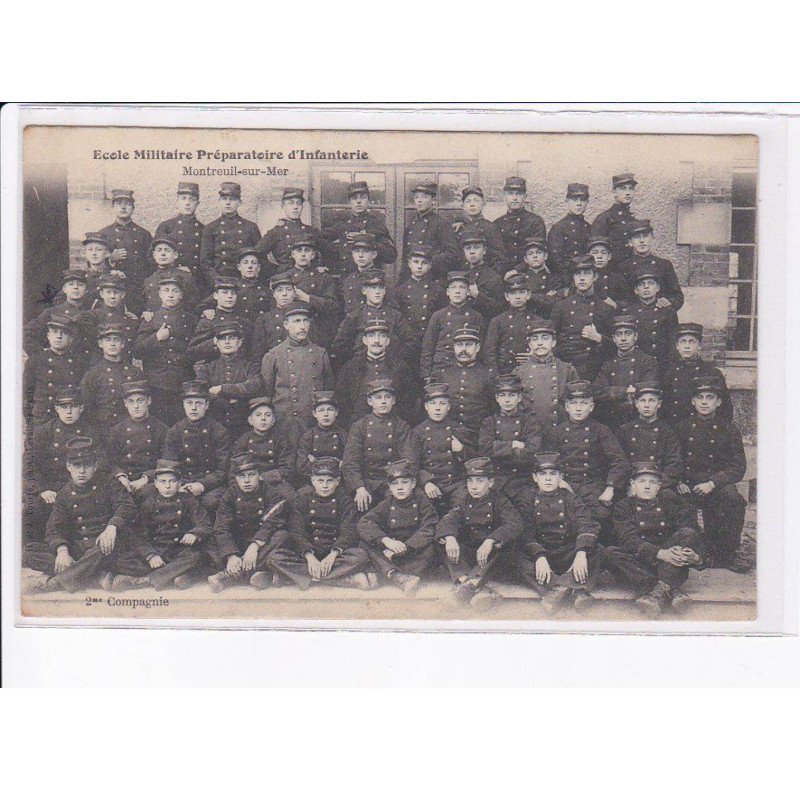 MONTREUIL-sur-MER: école militaire préparatoire d'infanterie - très bon état