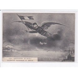 LES BARRAQUES: blériot traversant le détroit, aviation - très bon état
