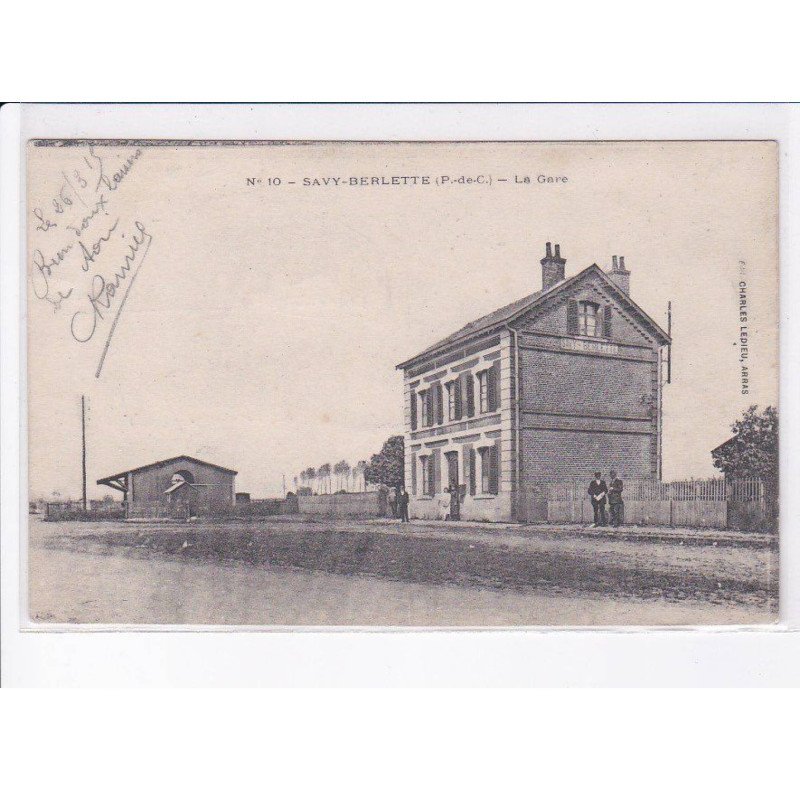 SAVY-BERLETTE: la gare - très bon état