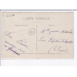 PARIS: personnages devant commerce -(pain - boulangerie) - état