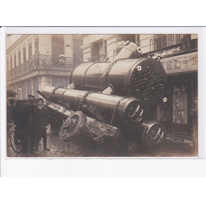 SAINT-ETIENNE: accident de chemin de fer, cinéma pathé - très bon état