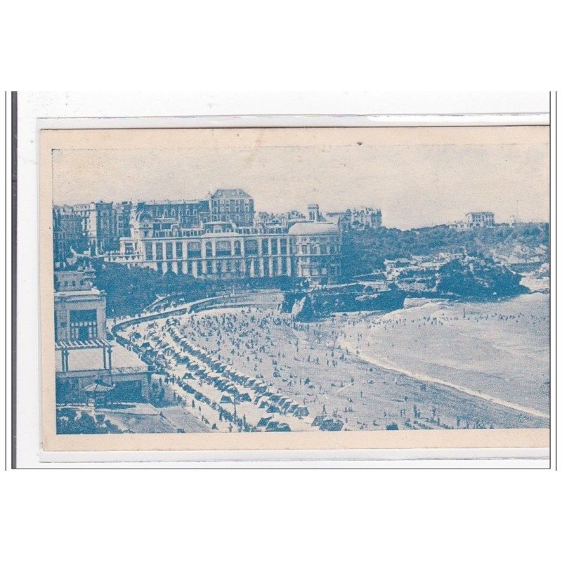 BIARRITZ : hotel restaurant terminus - tres bon etat