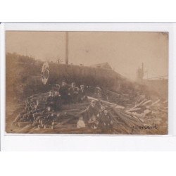 PAYS DE GALLES: GARNANT: bois, scierie - état