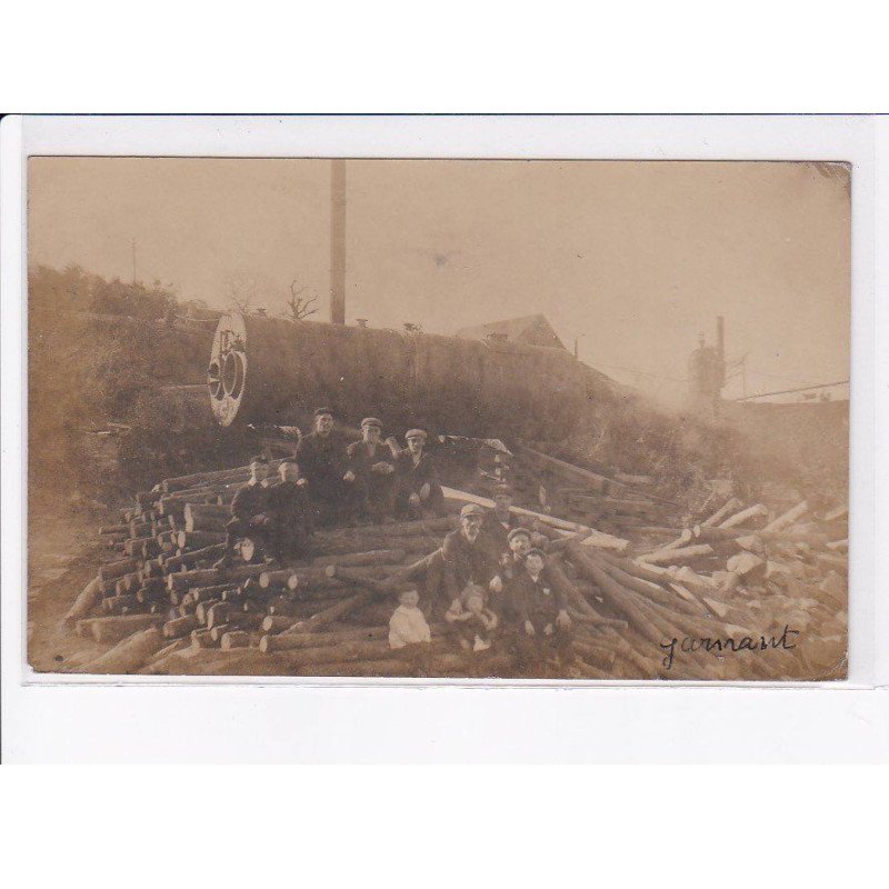 PAYS DE GALLES: GARNANT: bois, scierie - état