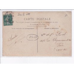 PARIS: 75018 égalité sociale société coopérative consommation à personnel et capital variables vente publique 1909- état