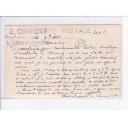 LE PLESSIS-SAINTE-OPPORTUNE: apiculteur E. Osmont - très bon état