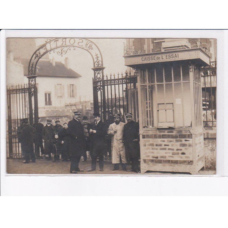 PARIS: 75015, marché aux chevaux, vaugirard, caisse de l'essai - très bon état