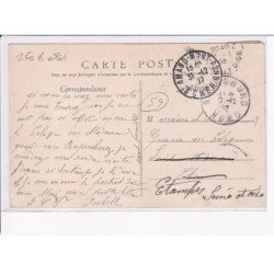 BOURBOURG: place de l'hôtel-de-ville, centenaire de la musique municipale 1907 - état