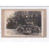 5CPA moto, side car, accident simulé - très bon état