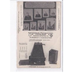 photographie, matériel pour cartes postales, agrandisseurs photographique l'excelsior", concours lépine - très bon état