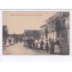 MAZELAY: rue de gigney et place de la tourelle - très bon état