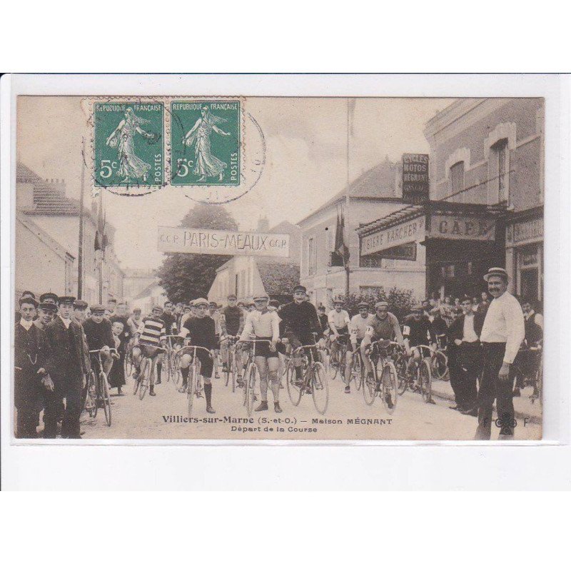 VILLIERS-sur-MARNE: maison mégnant, départ de la course, fleury - très bon état