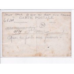 SAINT-MAUR: quai du port aux fouarre - état