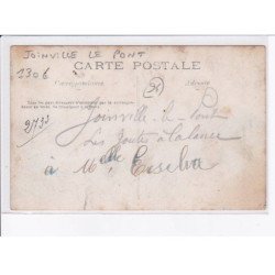 JOINVILLE-le-PONT: sport sur bateau, la joute à la lance - très bon état