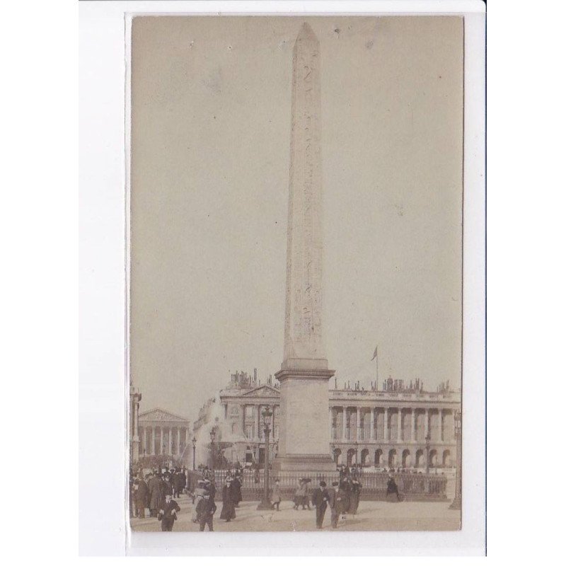 PARIS: 75001, l'obélisque de la place de la concorde - état