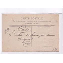 PARIS: 75006, l'entrée du sénat rue de vaugirard - très bon état