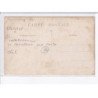 PRECIGNE : carte photo de l'inauguration du monument aux morts - très bon état
