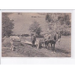 VOSGES: tireur de bios de bois - très bon état