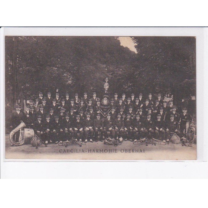 OBERNAI: société de musique caecilia harmonie - très bon état