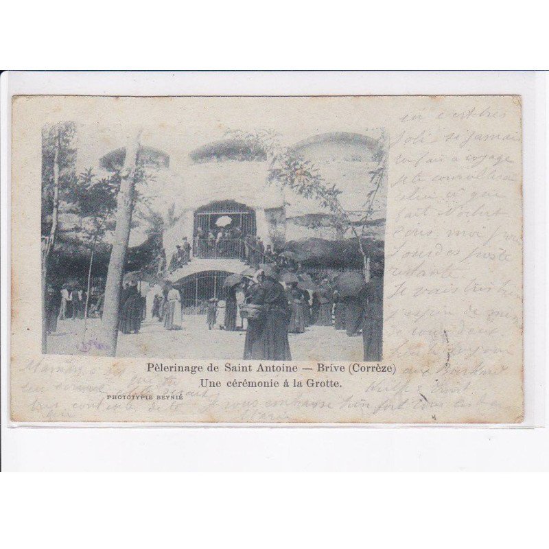 BRIVE: pèlerinage de saint-antoine, une cérémonie à la grotte - état