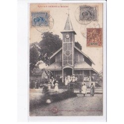 GUYANE: SAINT-LAURENT-du-MARONI: église - état