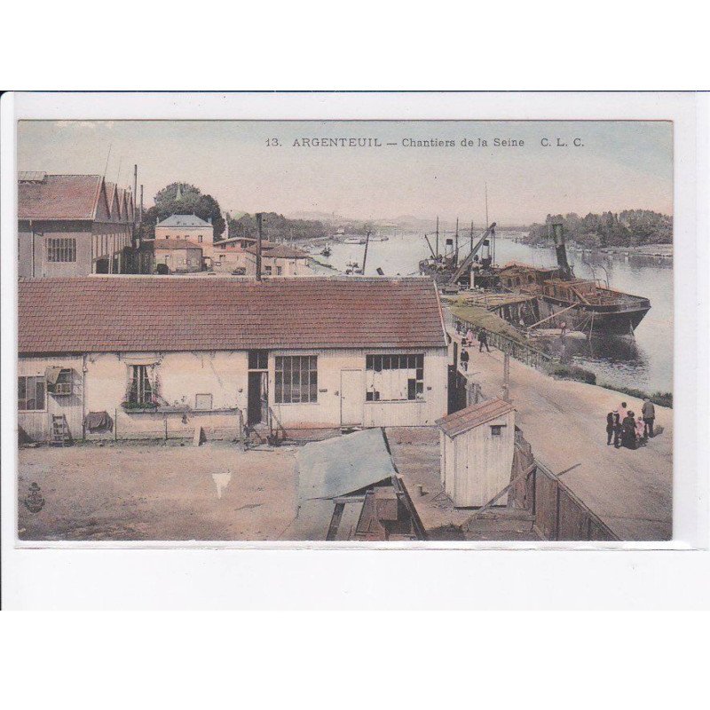 ARGENTEUIL: chantiers de la seine - très bon état